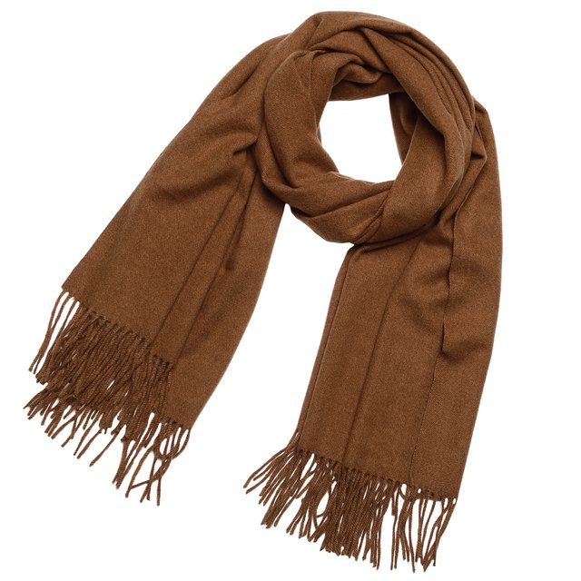 DonDon Damen Winter-Schal groß und flauschig 200 x 70 cm - Braun