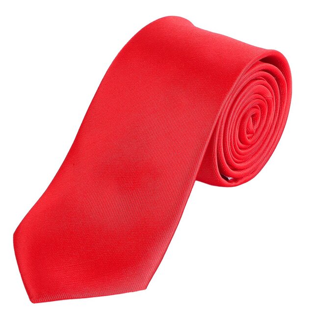 DonDon Krawatte 7 cm für Herren klassische Krawatte für...